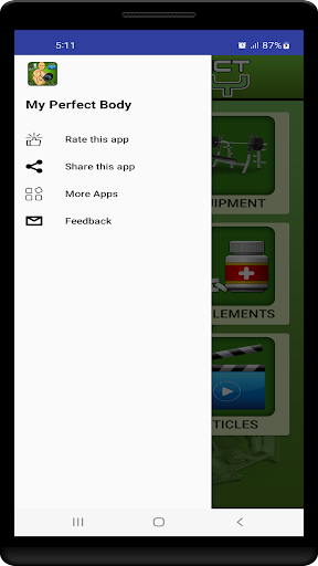 Bodybuilding & Gym Workout App Screen 2