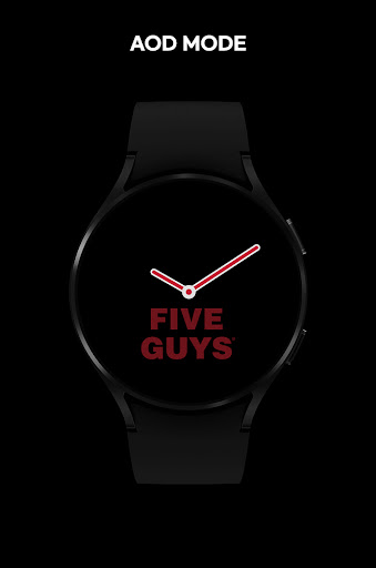 FIVEGUYS Watch Face Screen 3