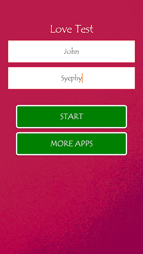 Android application Love Test Prank screenshort