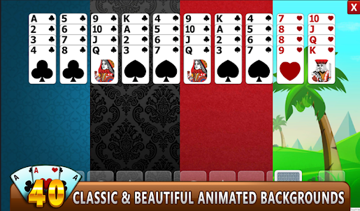 Forty Thieves Solitaire Game