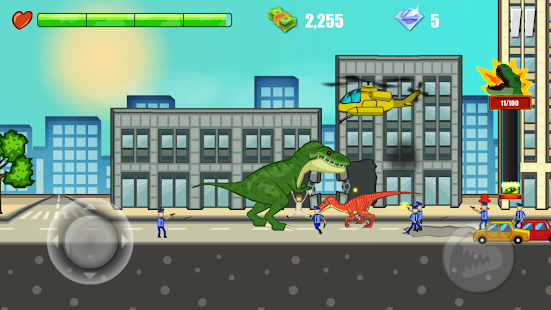 Jurassic Dinosaur City Rampage 2.15 APK screenshots 14