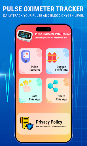 Pulse Oximeter : Oxygen Level Screen 2