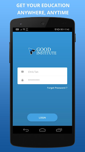 Android application GoodInstitute screenshort