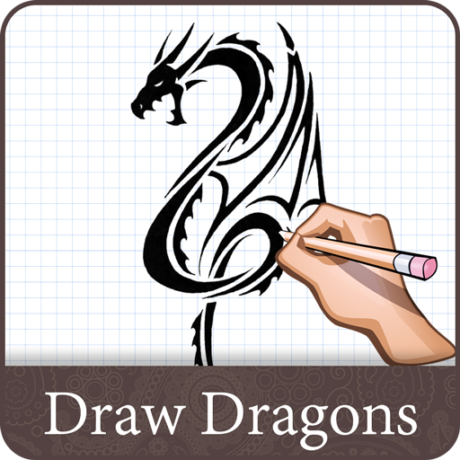 How To Draw Dragon - Easy Step  Icon