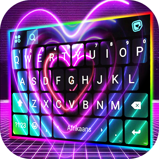 Love LED Neon Keyboard Backgro logo