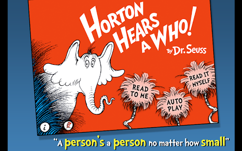 Horton nghe một người! Ảnh chụp màn hình