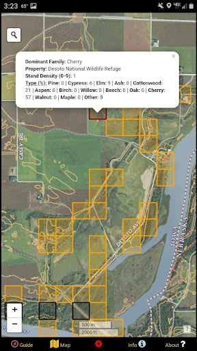 Iowa Mushroom Forager Map Screen 3