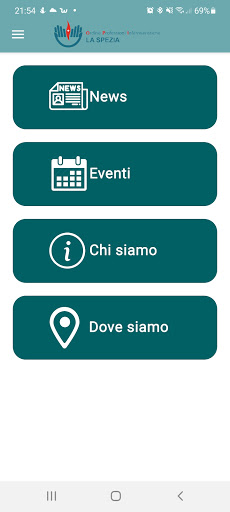 Android application Opi La Spezia screenshort