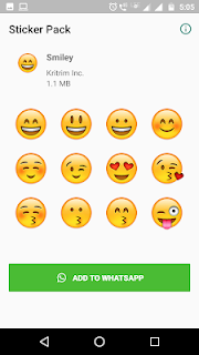 Sticker for WhatsApp Smileys screenshot 2