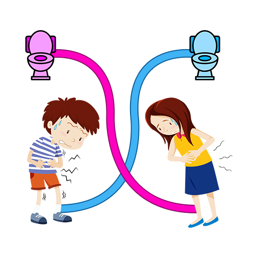Toilet Rush: Draw Puzzle Race logo