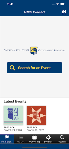 Android application ACOS Connect screenshort