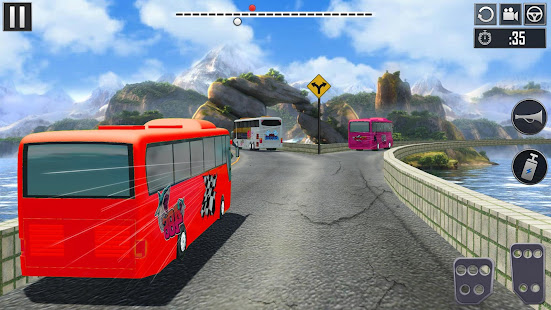 Uphill Bus Driving Simulator - Coach Bus Driver 1.0 APK + Mod (Free purchase) for Android