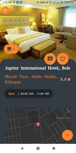Android application EthioGuide screenshort