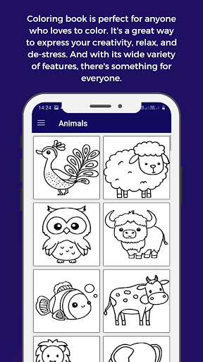 Coloring Book - Relax & Create Screen 3