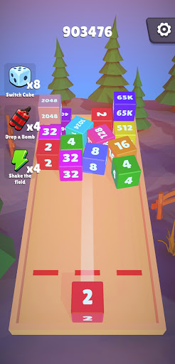 Android application Clash the Cube screenshort