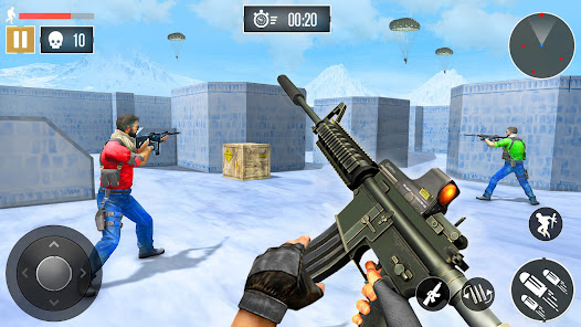 FPS Commando Shooting Games MOD APK 9.2 (Free Shopping Speed) Android