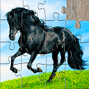 Horse Jigsaw Puzzles Game Kids 24.0 APK Скачать