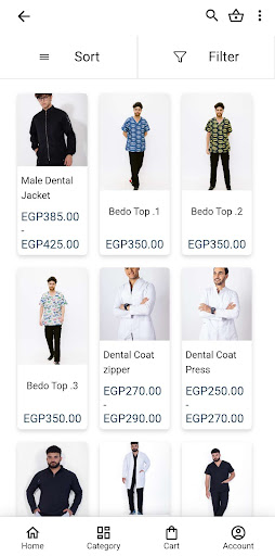 Creation Medical Uniform Screen 3