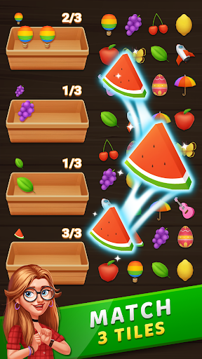 Android application Tile Match 3D: Triple Master screenshort
