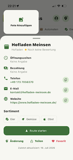HofKompass: Hofladen Finder 스크린샷 2