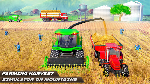 Real Farming: Tractor Game 3D Screen 3
