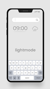 Iphone keyboard Theme
