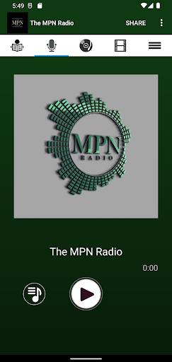 Android application The MPN Network screenshort