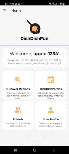 Android application Dish Dish Fun screenshort