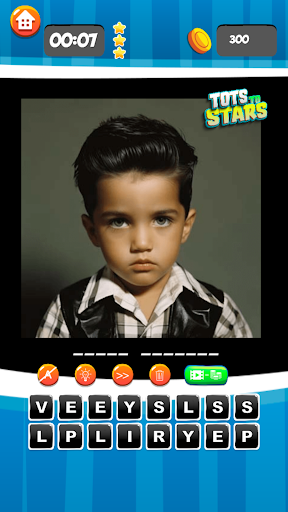 Tots to Stars - Celebrity Quiz Screen 3