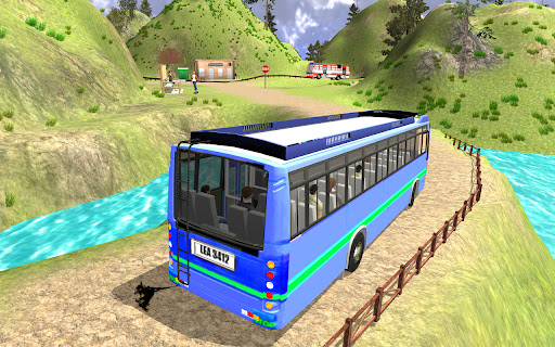 Android application Offroad Coach Bus Driving Sim screenshort