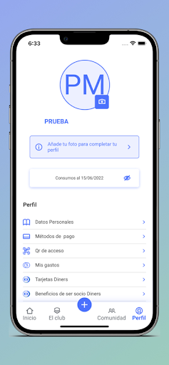Android application La Palma Polo Club screenshort