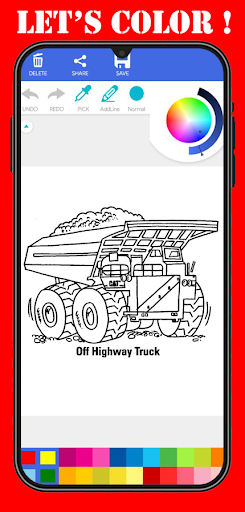 Cool Truck Coloring Book screenshot 8