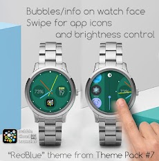 Minimal Bubble Watchface Pack7のおすすめ画像5