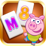 Mahjong for kids - Piggy Free icon