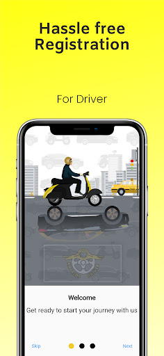 Android application Anyride Captain screenshort