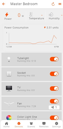 V-IOT SMART HOME Screen 3