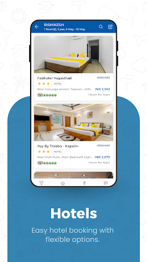 RMS TRAVEL - Flights & Hotels Screen 2