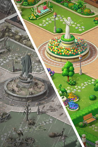 Elsa's Garden:Merge Adventure - Puzzle - games
