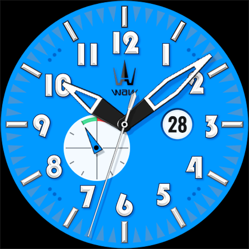 WAW008 Analog Smartwatch Face screenshot 6