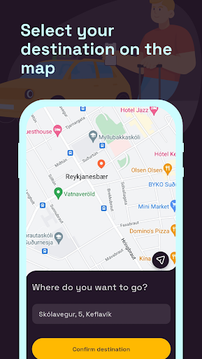 Screenshot of TaxiClick