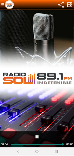 Android application Radio Sol 89.1 FM screenshort