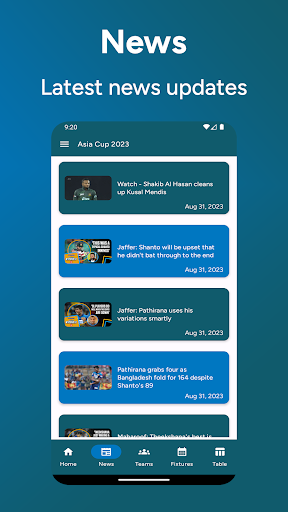 Asia Cup 2023 - Live Updates Screen 3