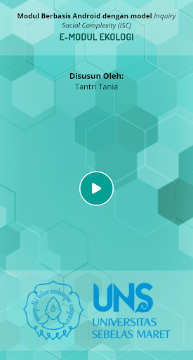 Android application E-Modul Ekologi screenshort