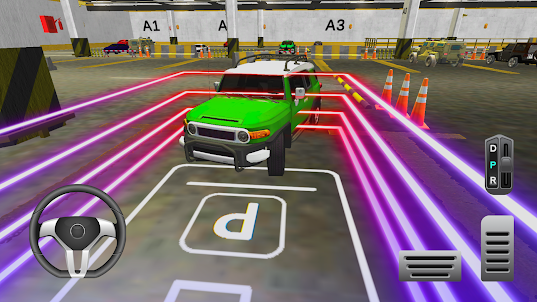 Jeep parking 3d simulator game