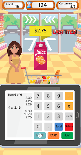 Supermarket Cashier Simulator - Money Math Game screenshots 7