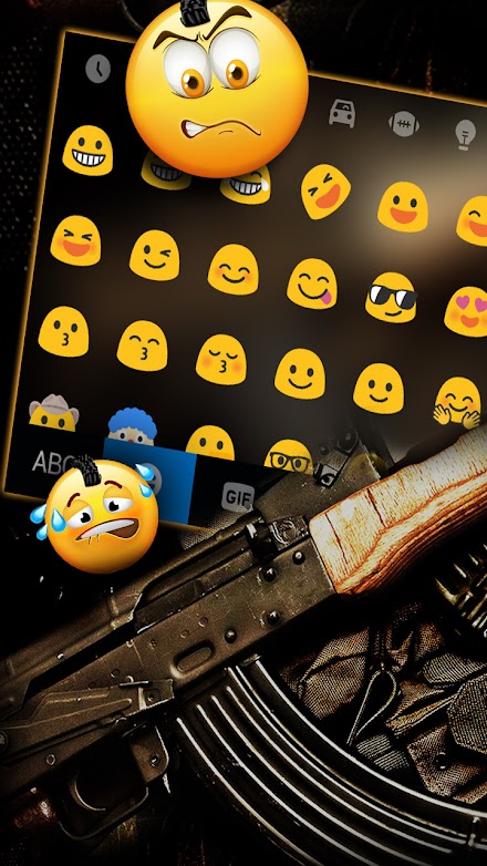 SMG Gun Bullets Theme Screen 3