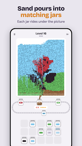 Sabbia: Sand Picture Puzzle screenshot