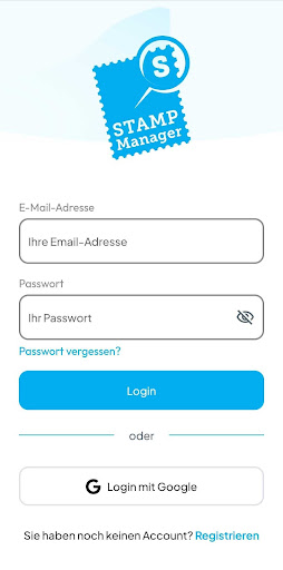 Android application Stamp-Manager screenshort