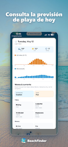 BeachFinder: Mar y viento screenshot 6