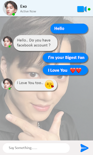 EXO Fake Chat and Video Call